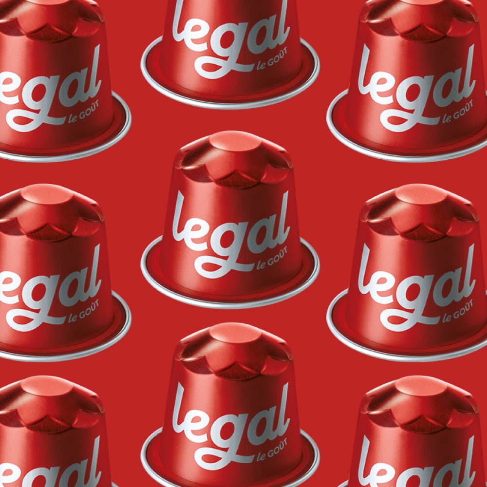 Pack capsules compatibles Nespresso Équilibré 10x10 - Cafés Legal - Cafés Legal