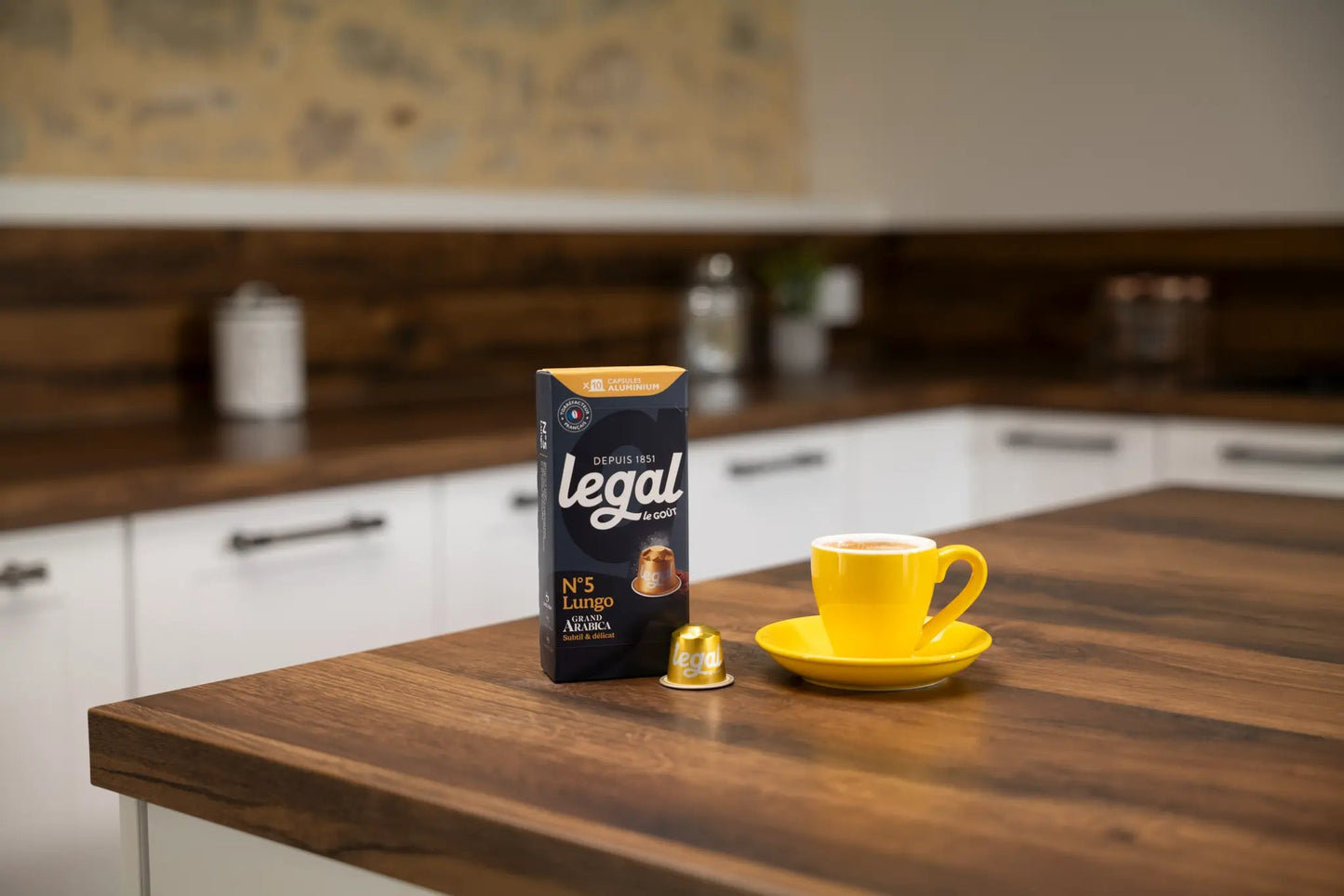 Pack capsules compatibles Nespresso® Lungo 10x10 - Cafés Legal - Cafés Legal