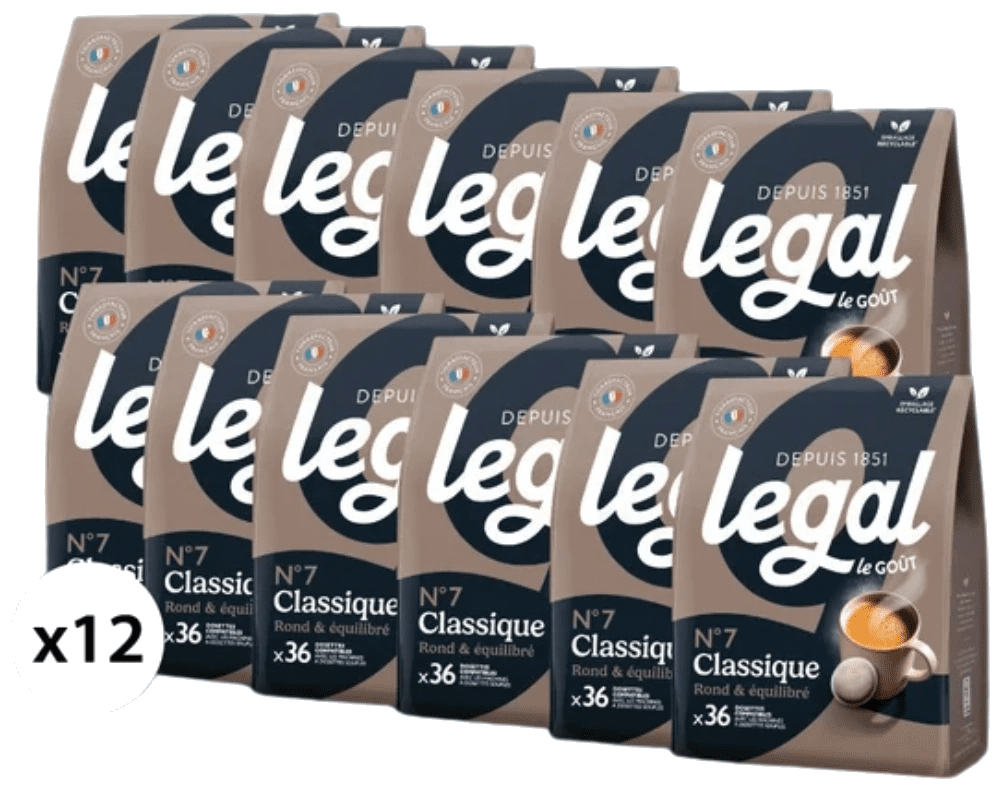 Pack Dosettes compatibles Senseo® Classique 12x36