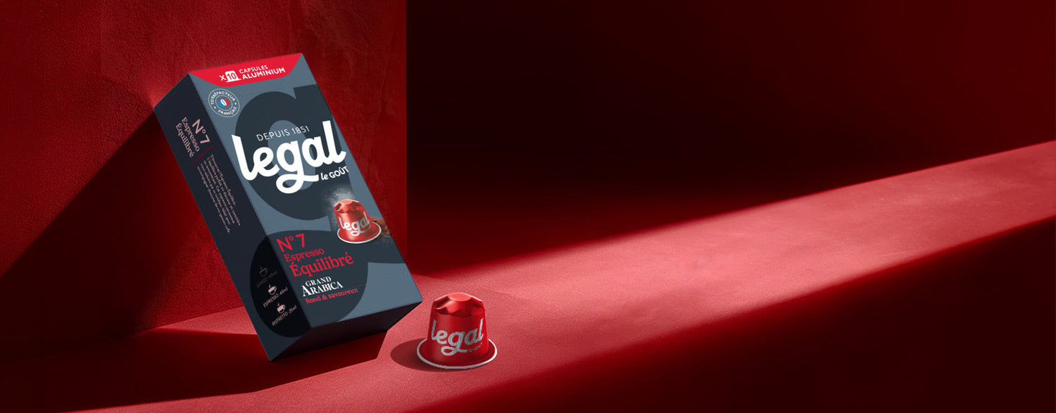 Capsules de café Legal compatibles Nespress