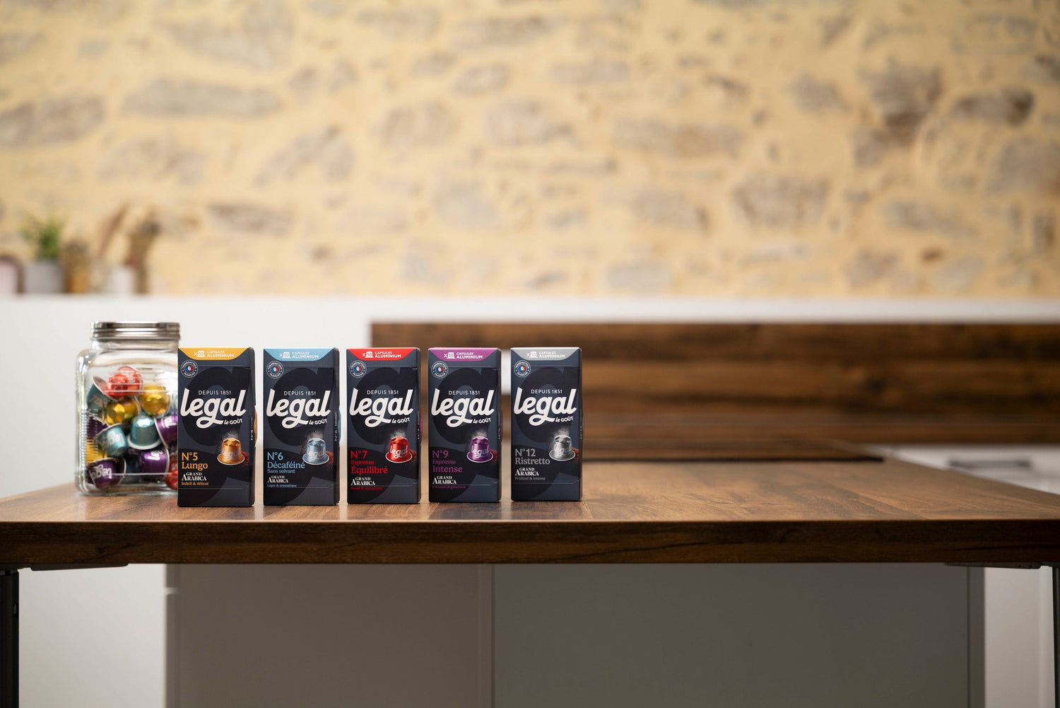 Capsules compatibles Nespresso® - Cafés Legal