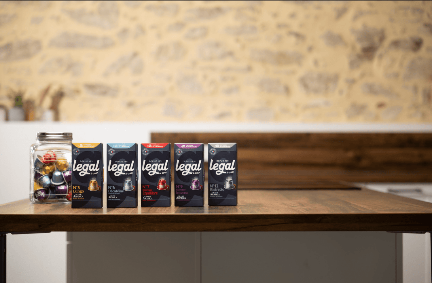 Capsules compatibles Nespresso® - Cafés Legal