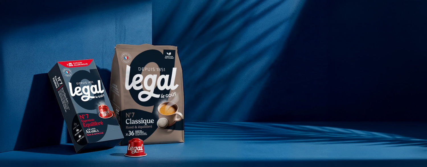 Nos cafés - Cafés Legal