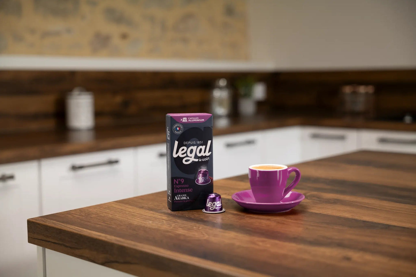 Pack capsules compatibles Nespresso® Espresso 10x10 - Cafés Legal - Cafés Legal