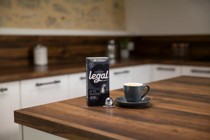 Pack capsules compatibles Nespresso® Ristretto 10x10 - Cafés Legal - Cafés Legal