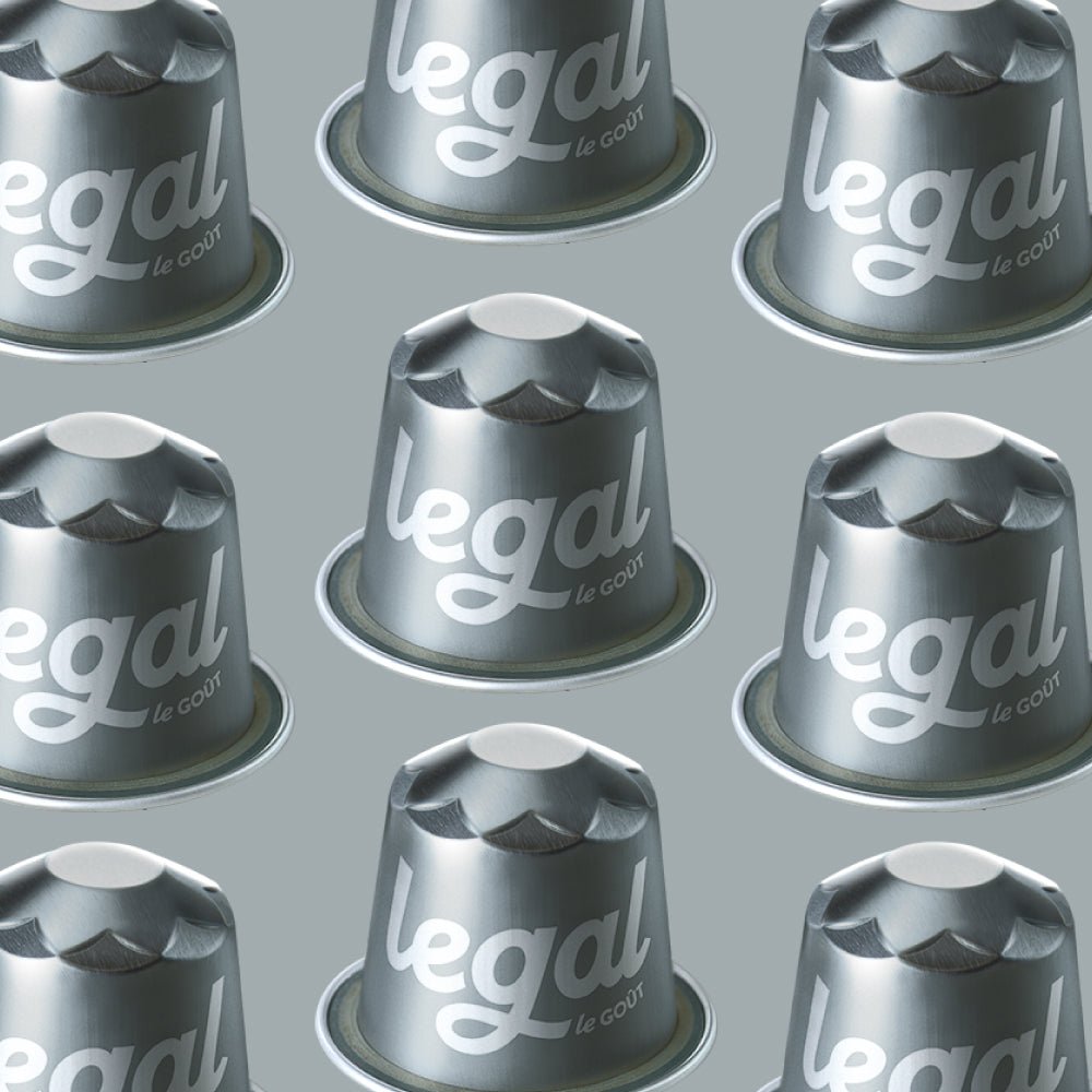 Pack capsules compatibles Nespresso Ristretto 10x10 - Cafés Legal