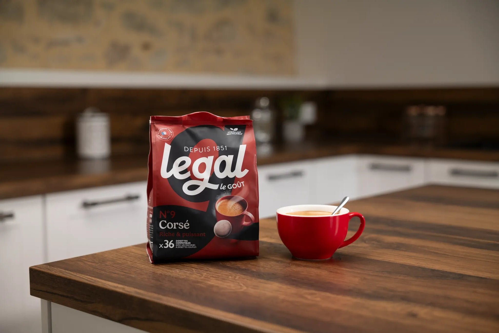 Pack dosettes compatibles Senseo® Corsé 12x36 - Cafés Legal - Cafés Legal