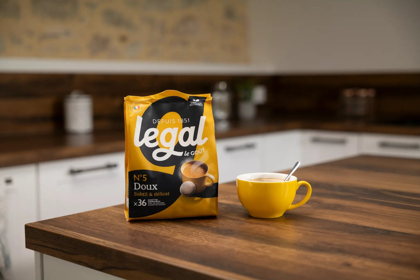 Pack dosettes compatibles Senseo® Doux 12x36 - Cafés Legal - Cafés Legal