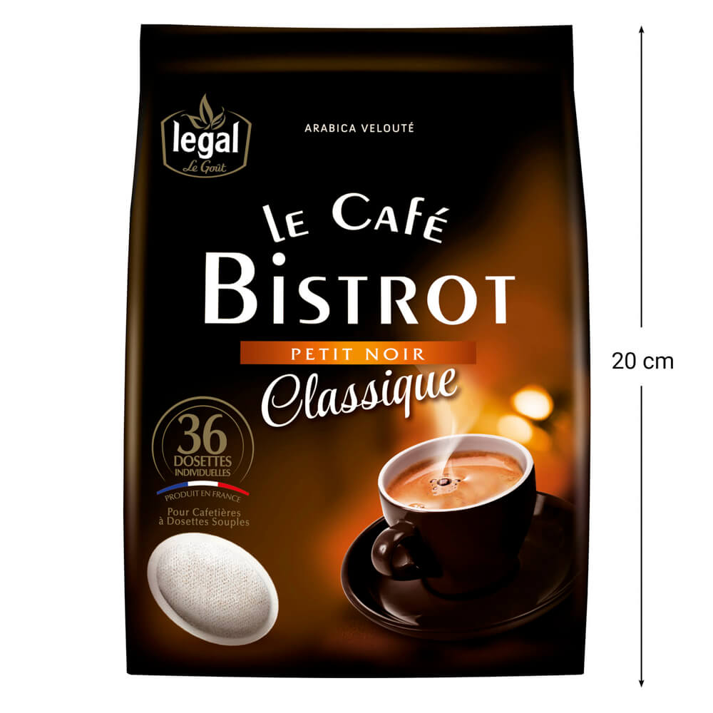 Café Classique Pur Arabica - Dosettes Souples